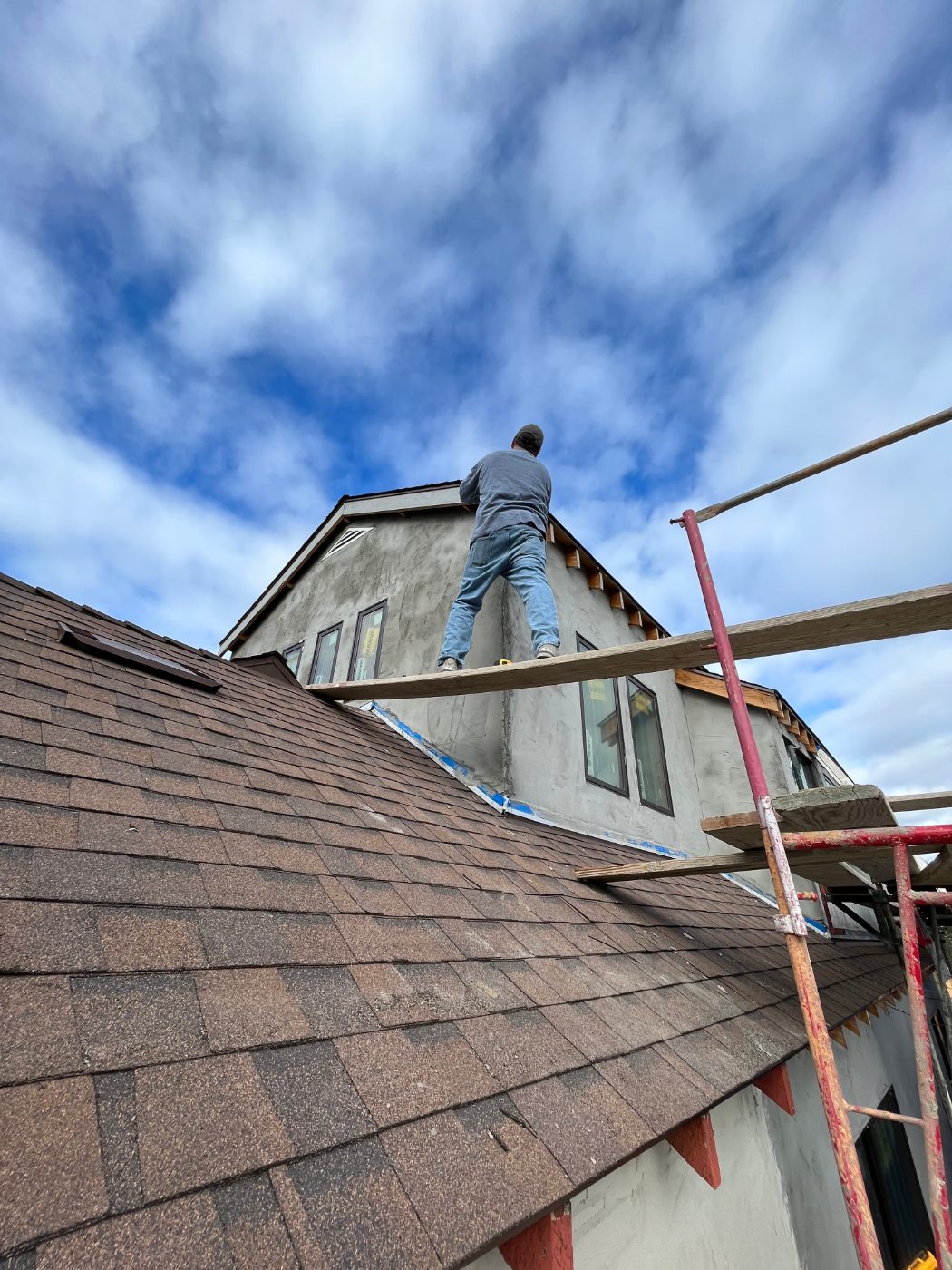 Two-Story Installation — Rick's Raingutter Service, Los Angeles
