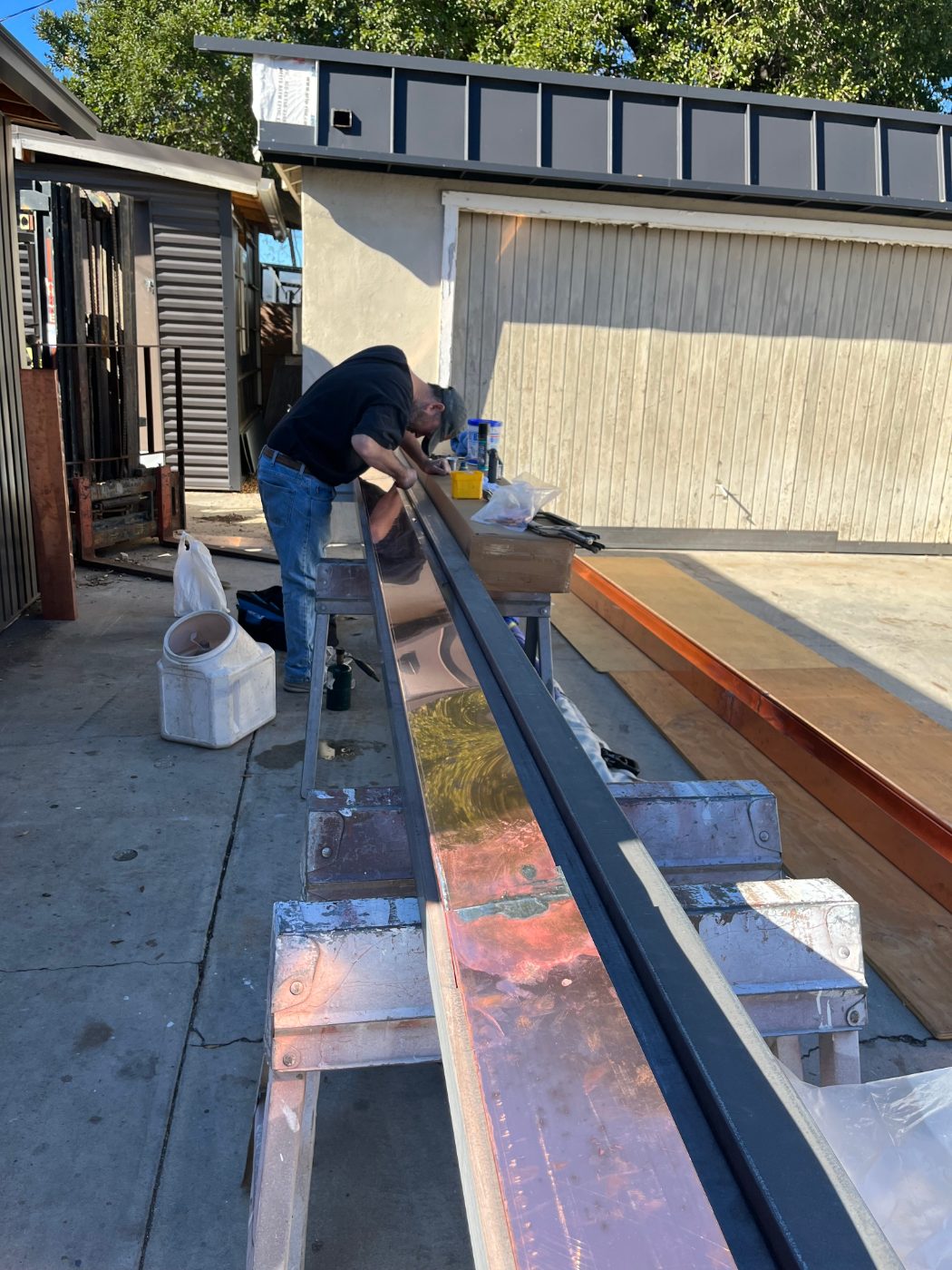 Custom Metal Roofline — Rick's Raingutter Service, Los Angeles