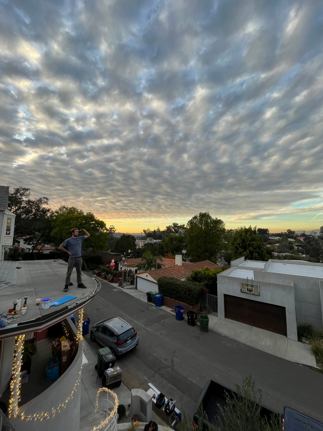 Sunset Rooftop — Rick's Raingutter Service, Los Angeles